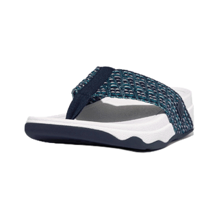 FITFLOP SURFA GEO-WEBBING รองเท้าแตะแบบหูหนีบผู้หญิง รุ่น GA4-442 สี NAVY MIX