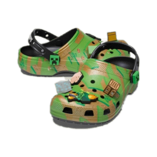 [โค้ด 15MALL825 ลดอีก15%] CROCS x Minecraft Clog - Limited Edition รองเท้าคร็อคส์ แท้ รุ่นฮิต ได้ทั้งชายหญิง