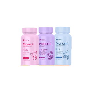 [ส่งฟรี+มีของแถม] เม็ดเคี้ยวปุ่ยนุ่น เม็ดเคี้ยว คอลลาเจน มานามิ กลูต้า มาเอมิ สิว กระจ่างใส เม็ดเคี้ยวขนม ปุยนุ่น