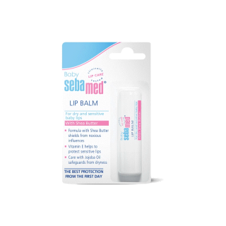 SEBAMED BABY LIP BALM (4.8G) ลิปมัน สำหรับเด็ก (4.8กรัม) เบบี้ ซีบาเมด ลิปบาล์ม (4.8กรัม)