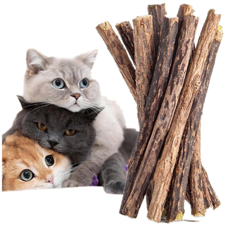 A022 ไม้มาทาทาบิ ขัดฟันแมว แคทนิปญี่ปุ่น ก้านมาทาทาบิ ไม้แปรงฟันแมว Cat FlossMatabi
