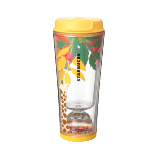 Starbucks Happy Giraffe Tumbler 12oz. ทัมเบลอร์สตาร์บัคส์พลาสติก ขนาด 12ออนซ์ A11141864