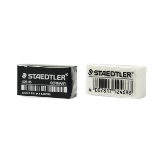 Staedtler (สเต็ดเลอร์) ยางลบ รุ่น 526-35F ก้อนขาว และ รุ่น 526-35B ก้อนดำ