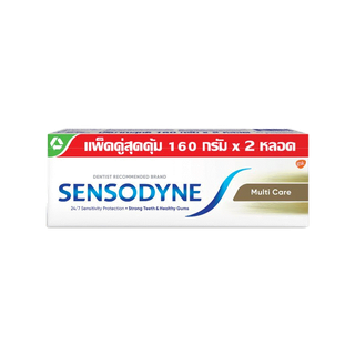 [เลือกสูตรได้] SENSODYNE TOOTHPASTE เซ็นโซดายน์ ยาสีฟัน ลดการเสียวฟัน 24/7 160 กรัม แพ็ค 2