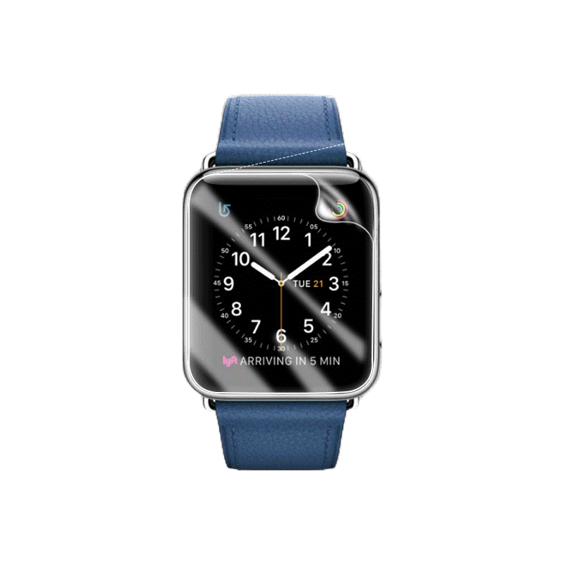 ตัวป้องกันหน้าจอแอปเปิ้ล iwatch 6/7/SE /5/4/3/2/1 HD film ป้องกันหน้าจอ ฟิล์มแอปเปิ้ลวอช45มม 40มม. 44มม. 42มม 38มม 41มม