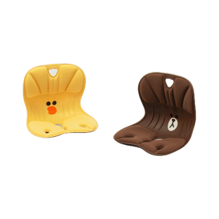 [CURBAPR01ซื้อ1,000ลด130]รุ่นWiderSpecial Collection CURBLE CHAIR BROWN🤎&FRIENDS เบาะรองนั่งเพื่อสุขภาพ(Brown & Sally)
