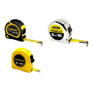 ตลับเมตร 5m. STANLEY Global / Power lock / Tylon