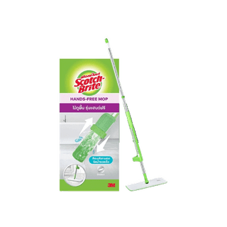 โปรโมชั่น : 3M™ Scotch-Brite™ สก๊อตช์-ไบรต์ ไม้ม๊อบถูพื้นรุ่นแฮนด์ฟรี Hands-Free Mop 1 Refill ผ้าไมโครไฟเบอร์ รีดน้ำได้ในตัว