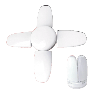 (เลือกสี วัตต์) หลอดไฟ LED 95W ทรงใบพัด / UFO ET- 40W (แสงขาว-แสงเหลือง) 95W พับได้ ประหยัดไฟ 8500Lumens สว่างมาก