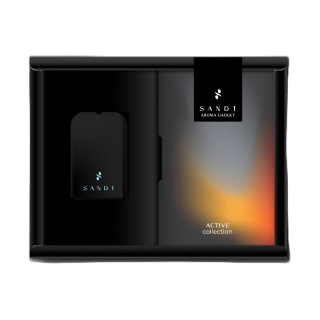 [SANDT45 ลดทันที 45.-] SANDT Aroma Gadget ยาดมสไตล์แก็ตเจ็ต - สีดำ Midnight Black