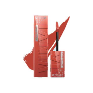 โปรโมชั่น : เมย์เบลลีน ซุปเปอร์สเตย์ ไวนิลอิงค์ ฟินิชฉ่ำวาว ติดทนนาน16ชม. 4.2 มล. MAYBELLINE SUPERSTAY VINYL INK LIPSTICK ลิปสติก