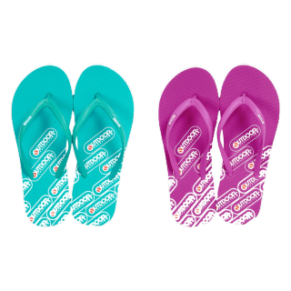 Outdoor Products WOMEN LOGO PATTERN FLIPFLOP รองเท้าแตะหูคีบผู้หญิง โลโก้เล็ก เอ้าดอร์ โปรดักส์ ODWFL2210