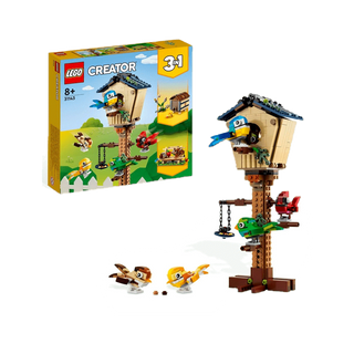 LEGO Creator 3in1 31143 Birdhouse Building Toy Set (476 Pieces)