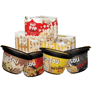 โปรโมชั่น : ป๊อปร้อน ป๊อบคอร์น HOT POP ถ้วยร้อน ร้อนเองได้ ป๊อบคอร์นร้อนทำได้เอง 2 นาที ป๊อปคอร์น hotcup praemaistore