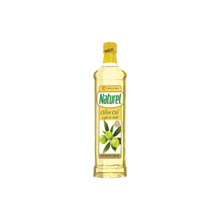 เนเชอเรล น้ำมันมะกอกไลท์แอนด์ไมลด์ ชนิดขวด 500 มิลลิลิตร x1 Naturel Light & mild olive oil 500 ml x 1 bottle