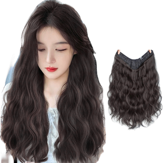  (พร้อมส่ง) แฮร์พีชแพลอนมาม่า ติดรอบศรีษะ ลอนหยิกเบาๆ แบบหนา สวยเนียนเป็นธรรมชาติ