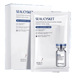 โปรโมชั่น : มาร์คเปปไทด์ SEAUCYSKET BIOAQUA มาส์กเอสเซ้นต์โอลิโกเปปไทด์ ให้ความชุ่มชื้น บํารุงผิว ใช้ได้ทุกสภาพผิว