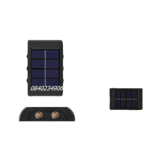 **ค่าไฟฟรี0บาท** ถูกที่สุด** 8 Lens 6 Lens HC13 Wall Solar light รุ่นใหม่ ติดบันไดหน้าบ้าน รั้วบ้าน สวยงาม SolarCell