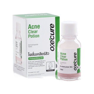 ล็อตใหม่!! (EXP.2025) Oxe Cure Acne Clear Potion 15ml แต้มสิว สิวยุบ