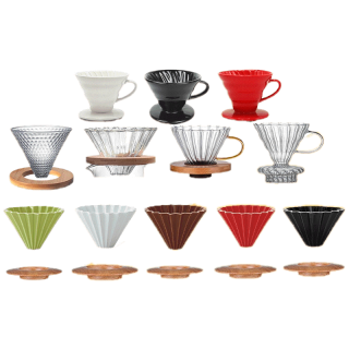 🚀ส่งจากกรุงเทพดริป Dripper ดริปกาแฟ ที่ดริปกาแฟ อุปกรณ์ดริปกาแฟ กรองกาแฟ ชุดดริปกาแฟ ชงกาแฟ - 1001021