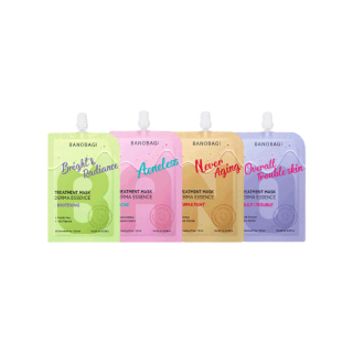 BANOBAGI Treatment Mask Derma Essence มาสก์น้ำตบ 4 สูตร ตอบโจทย์ 4 ปัญหาผิว