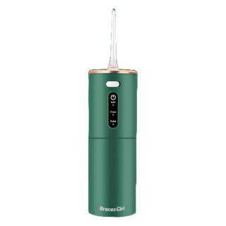 โปรโมชั่น : ประกัน1ปี Braces Girl Water Flosser เครื่องล้างฟันพกพา 280 มล. ไหมขัดฟันพลังน้ำ เครื่องทำความสะอาดฟัน อุปกรณ์ทำความสะอาดฟัน