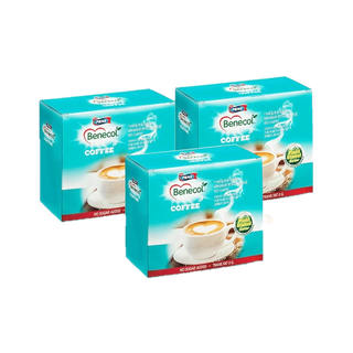 [2แถม1] EXP 04/04/2024 Benecol Coffee กาแฟปรุงสำเร็จ ดักจับ LDL มีส่วนช่วยลดคอเลสเตอรอล (แพ็ค 15 ซอง)