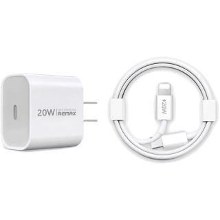 REMAX RP U97 PD20W ชุดชาร์จเร็วสำหรับไอโฟ รองรับ iP ซีรีส์ทั้งหมด การรับประกัน 1 ปี