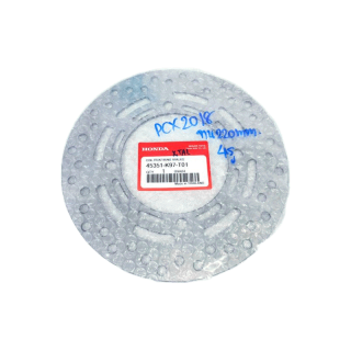 จานดิสเบรคหน้า แท้โรงงาน❗ PCX 2018 จาน4รู ขนาด220mm. รหัส 45351-K97-T01