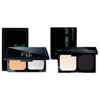 แป้งอัดแข็ง แป้งฟิตมี เมย์เบลลีน ฟิตมี Maybelline fit me powder skin-fit powder foundation / Matte+Poreless