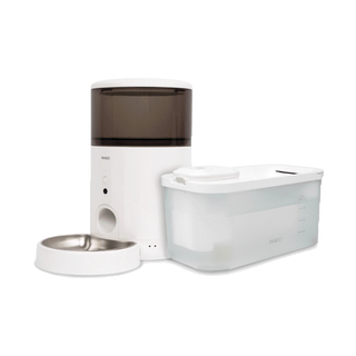 PANDO Pet Smart Camera Feeder 2.6L&Automatic Wireless Water Fountain เซตเครื่องให้อาหารอัตโนมัติ2.6L และน้ำพุแบบไร้สาย