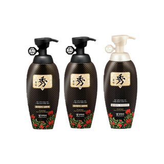 [แพ็คสุดคุ้ม] แชมพูลดผมร่วง แทงกีโมรี สูตรดือแรซู Daeng Gi Meo Ri DLAESOO Shampoo 2 ขวด + Treatment 400 ml ช่วยฟื้นบำรุงผมแห้งเสีย