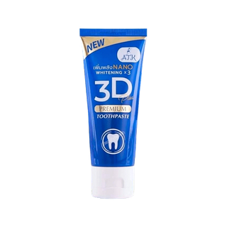 3D Plus Toothpaste By ATK ยาสีฟัน สมุนไพรเข้มข้น (50 กรัม x 1 หลอด)