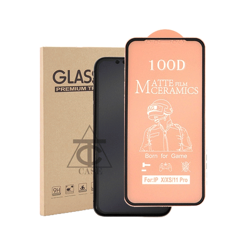 Ceramic ฟิล์มเซรามิกส์ ฟิล์มด้าน For iP 14 Pro Max 13 12 11 Pro Max Xs Max X XR 6 7 8Plus เต็มจอ ป้องกันหน้าจอ กันกระแทก