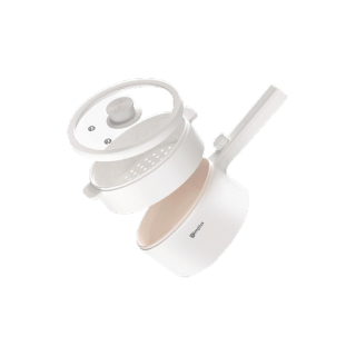 Simplus หม้อไฟฟ้า แบบไม่ติดกระทะ 600W 1.5 ลิตร DZGH002