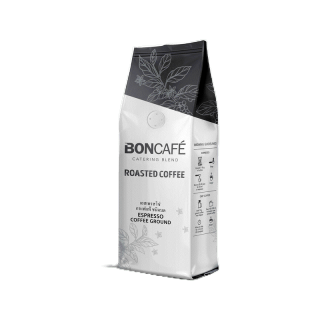 Boncafe - กาแฟคั่วบด บอนกาแฟ เอสเพรสโซ่ แคทเทอริ่ง 250 กรัม (ชนิดบด) Boncafe Espresso Catering Ground 250 g.