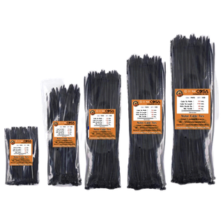 โปรโมชั่น : เคเบิ้ลไทร์ 100เส้น Cable Tie 4681012นิ้ว สายรัดไนล่อน หนวดกุ้ง สายเคเบิ้ลไทร์ Nylon Plastic ขายส่ง จังหวัดปท