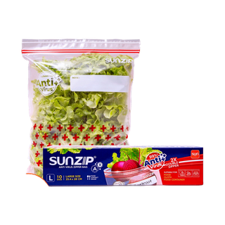 SUNZIP (ซันซิป) ซิปแอนตี้ไวรัส ยับยั้งการเจริญเติบโตของเชื้อไวรัส Size L (1แพ็ค/3แพ็ค)
