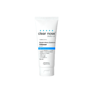 CLEAR NOSE Bright Micro Solution Cleanser 150ml โฟมล้างหน้าเคลียร์โนสแบบเจล สูตรไบรท์.
