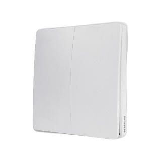 โปรโมชั่น : HACO สวิตช์ไฟไร้สาย 2 ช่อง สีขาว IP67 สวิตซ์อัจฉริยะ Move Switch IOT รุ่น HWS-2PW