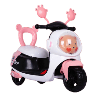 Lookmeebabyproducts รถแบตเตอรี่เด็ก มอเตอร์ไซค์ไฟฟ้าเด็ก ลายการ์ตูน เป็ดน้อย กระรอกน้อย สุดน่ารัก ขนาด1มอเตอร์