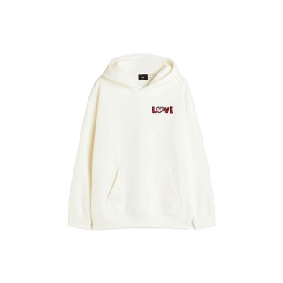 H&M Man Relaxed Fit Hoodie 1136267_1