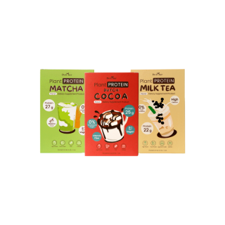 [ลดเพิ่ม 65.- รหัส DOIT77] Do it her Plant Protein โปรตีนพืช 3 กล่อง คละรสชาติ