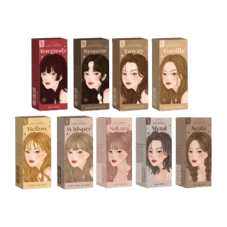 ถูก แท้‼️ (ซื้อ 2 กล่อง มีของแถม) KOTA COSMETICS สีย้อมผม KOTA ครบ9สี ผสมโสมเกาหลี ไม่มีกลิ่นฉุน ย้อมง่าย