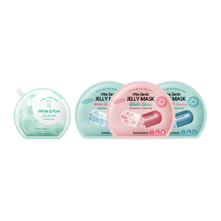 (Set 3 Days ) BANOBAGI Jelly Mask for Acne-Prone Skin (4 pcs.)