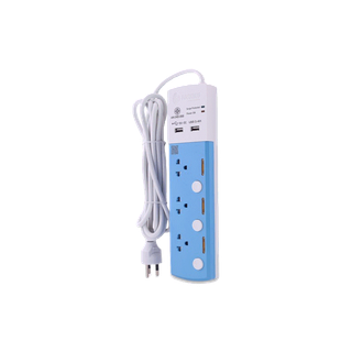 โปรโมชั่น : ส่งฟรี Toshino รางปลั๊ก 3  6 ช่อง  2USB สาย 3x0.75 3 ม.รุ่น TSP-3T  TSP-6T