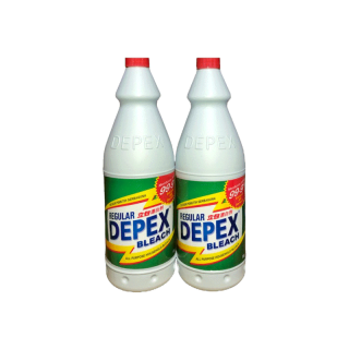 [ลด 50% ใส่โค้ด DET50APR] Depex Bleach2ขวด43บาท500ml.น้ำยาซักผ้าขาวและขจัดคราบฝั่งแน่น