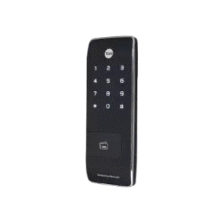 Yale YDR343 Digital Door Lock ดิจิตอลล็อคหน้าจอสัมผัส เสริมความปลอดภัย ด้านหลังแนวตั้ง