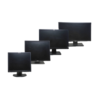 ถูกที่สุด จอเกรด B มีตำหนิ 15-23 นิ้ว มือสอง คละยี่ห้อ ไม่มีสายไฟ ไม่มีสาย VGA