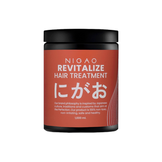 [ทรีทเม้นท์กระปุกใหญ่] NIGAO Revitalize Hair Treatment นิกาโอะ รีไวทัลไลซ์ แฮร์ ทรีทเม้นท์ ขนาด 1000 มล.